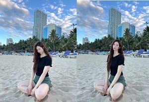 Diep Xoan พอใจแฟนของเธอในโรงแรมถูกซ่อนไว้โดยกล้องที่ซ่อนอยู่